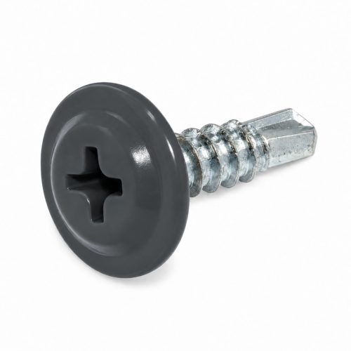 Opel lemezcsavar önmetsző - színes fejű 4,8x16 RAL 7016- antracit