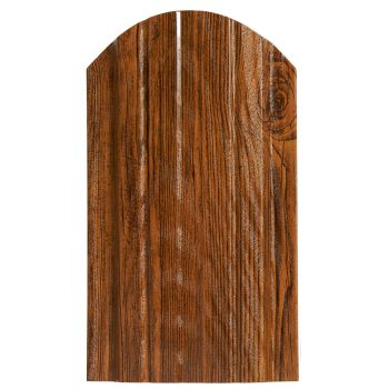   FERRO Acél kerítéselem  Multigloss Világos Dió (2 oldalon festett) 