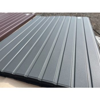   TRAPÉZLEMEZ T8 KÉTOLDALAS MATT ANTRACIT RAL 7016 SZÍNBEN 1180 mm széles