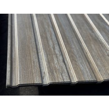   TRAPÉZLEMEZ T8 KÉTOLDALAS SONOMA TÖLGY SZÍNBEN 1180 mm széles