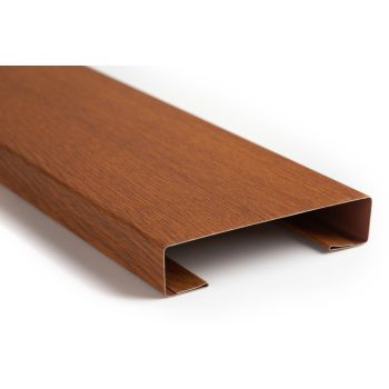   CESAR KERÍTÉSLÉC C PROFIL 12 cm ARANYTÖLGY - Prémium kivitel (1 oldalon festett)