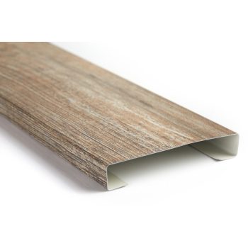   CESAR KERÍTÉSLÉC C PROFIL 12 cm SONOMA TÖLGY - Normál kivitel (1 oldalon festett)