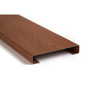   CESAR KERÍTÉSLÉC C PROFIL 16 cm  ARANYTÖLGY - Normál kivitel (2 oldalon festett)