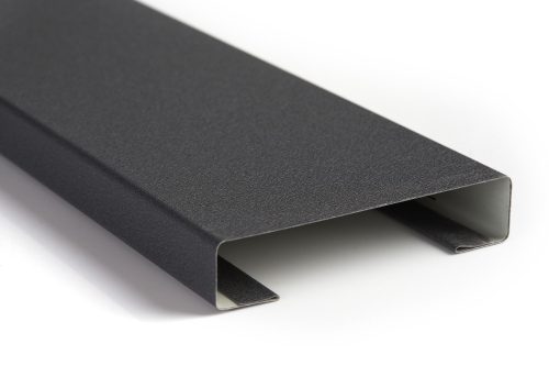 CESAR KERÍTÉSLÉC C PROFIL 8 cm ANTRACIT - Prémium kivitel (1 oldalon festett) 150 cm hosszú