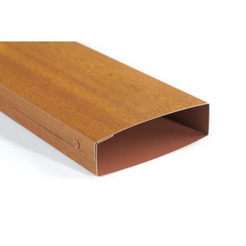   CESAR KERÍTÉSLÉC ZÁRT PROFIL 12 cm ARANYTÖLGY -  (1 oldalon festett)