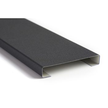   CESAR KERÍTÉSLÉC C PROFIL 10 cm ANTRACIT - Normál kivitel (1 oldalon festett) 2 m feletti egyedi méret