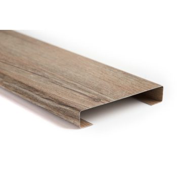   CESAR KERÍTÉSLÉC C PROFIL 12 cm  SONOMA TÖLGY - Normál kivitel (2 oldalon festett)- Egyedi méret