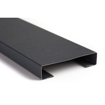   CESAR KERÍTÉSLÉC C PROFIL 14 cm ANTRACIT - Prémium kivitel (2 oldalon festett)- Egyedi méret