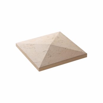 Kerítéskő Oszlop Fedlap 40x40 - smoke